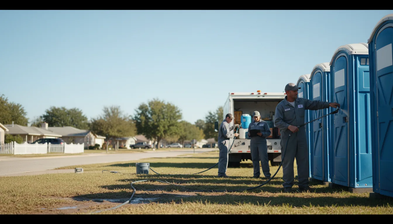Long-Term Portable Toilet Rental in Chrisman, IL near me